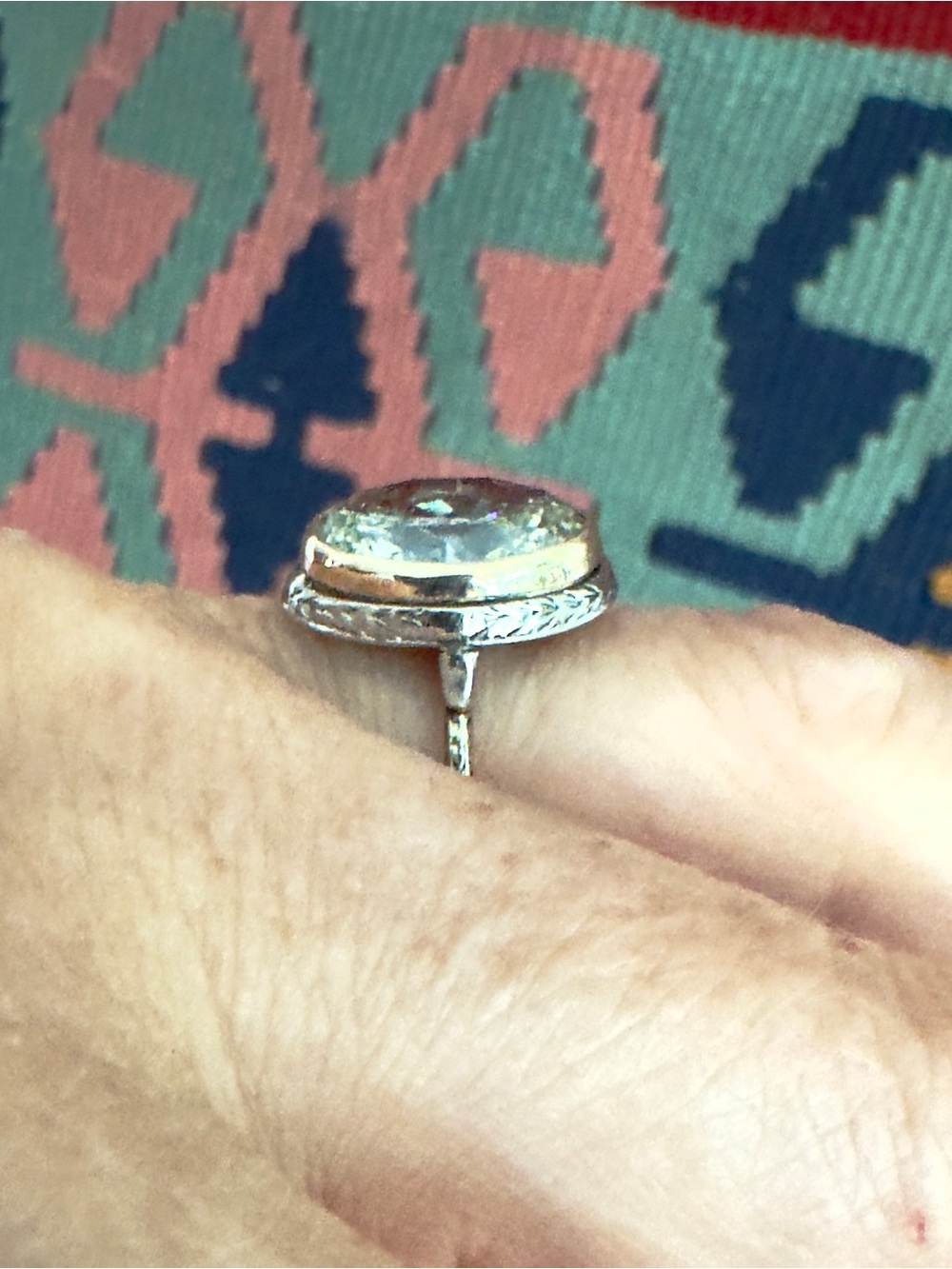 5 CT NATURAL Diamond Ring - Picture 13 of 16
